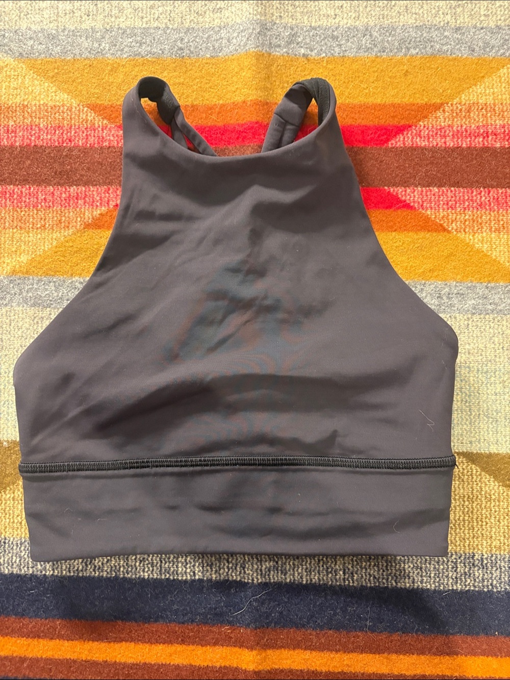 lululemon Free to Be Serene Bra High Neck - black